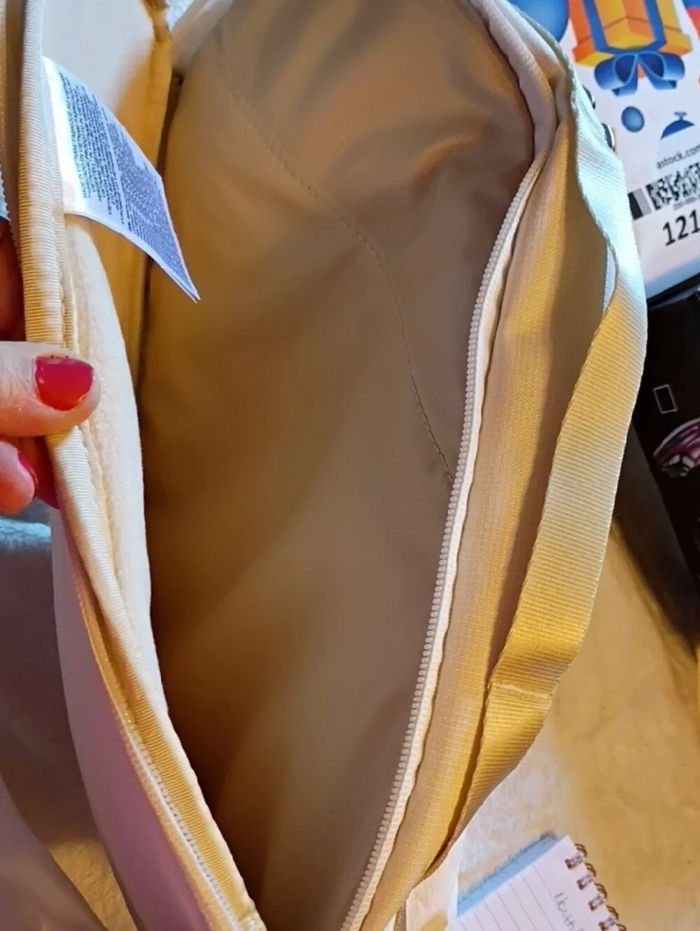 The North Face Women's Cream Backpack – Soft Neutral Daypack